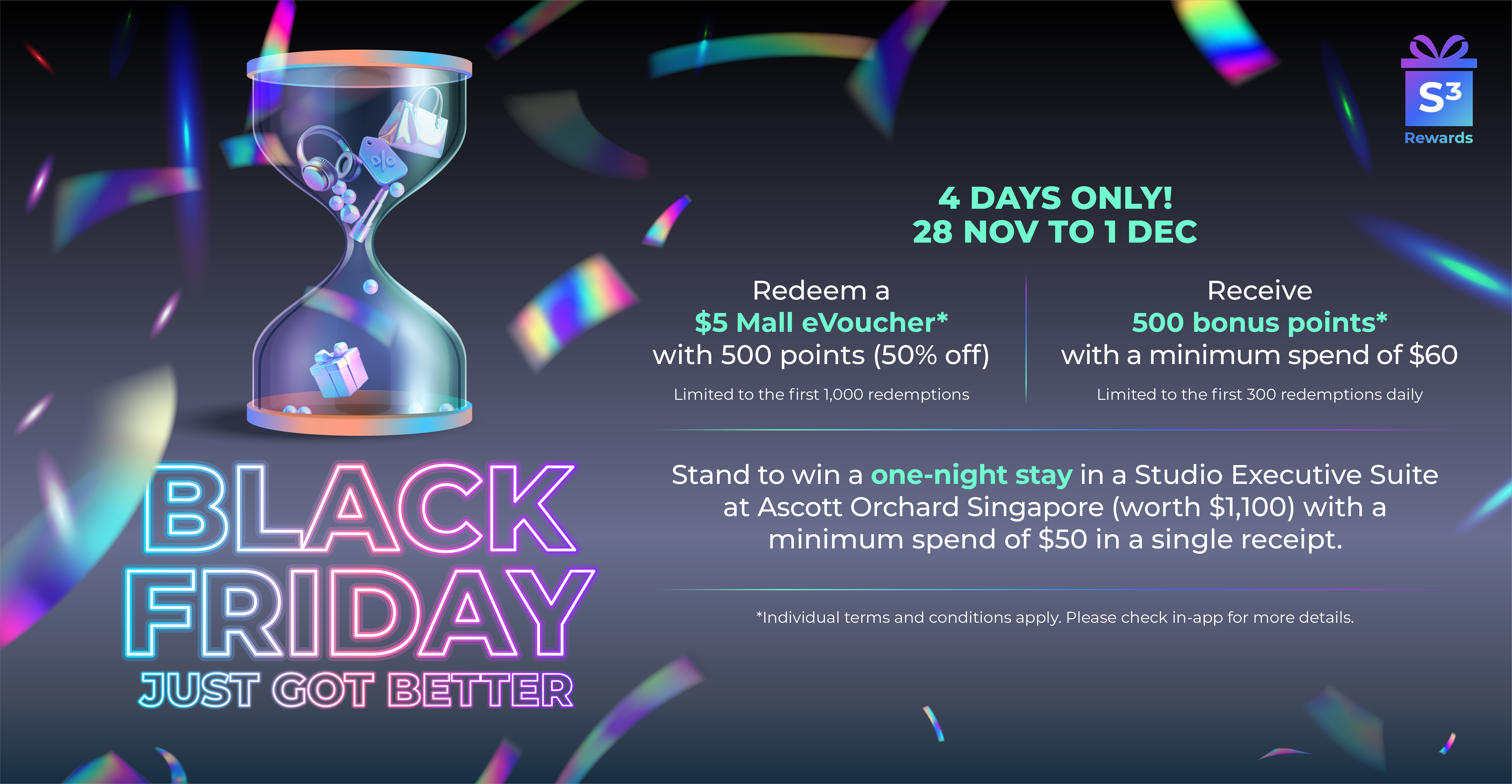 S3 Black Friday 2025